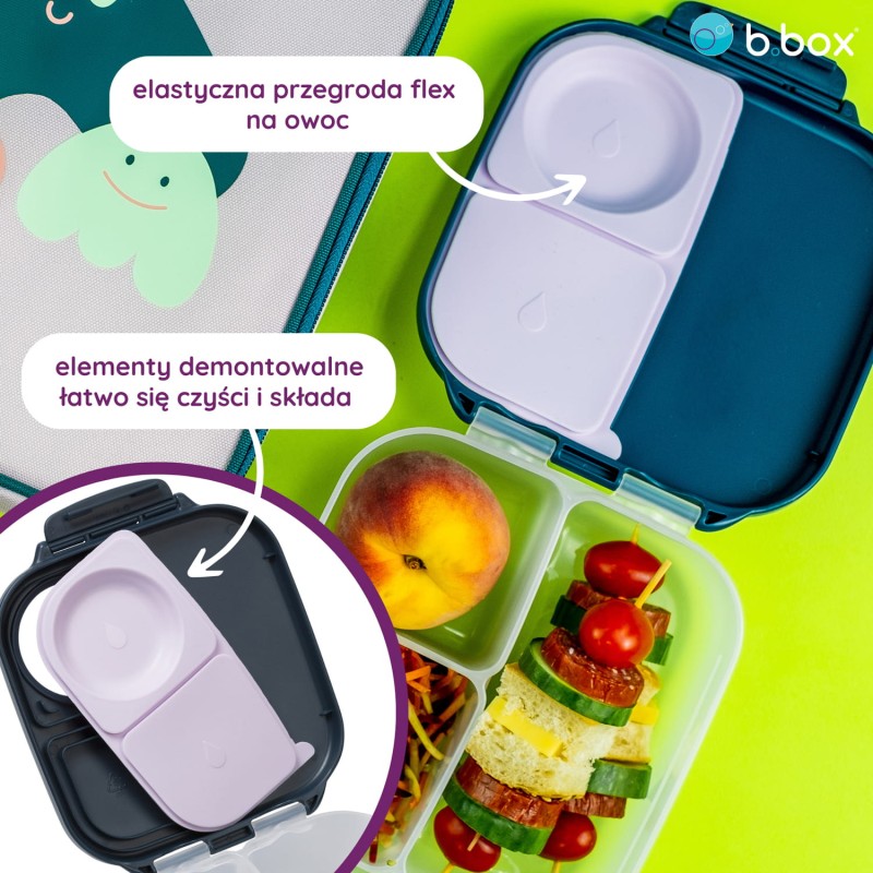 Mini lunchbox pojemnik na jedzenie Graphite b.box