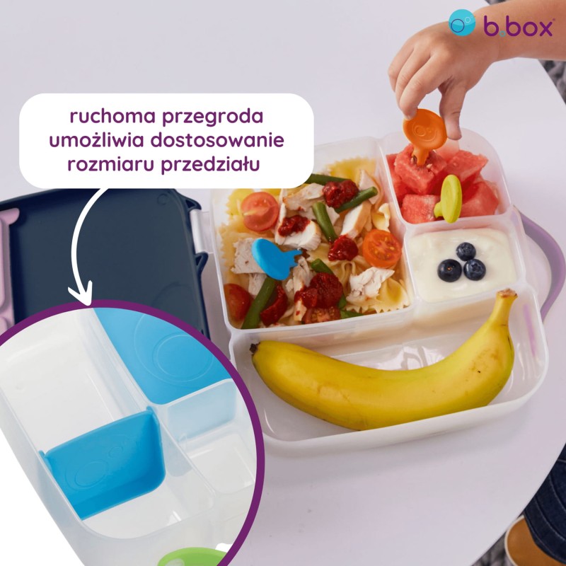 Lunchbox pojemnik na jedzenie Feeling Peachy b.box