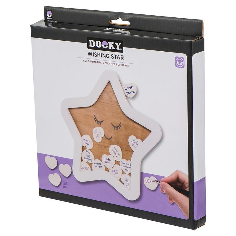 Drewniana księga gości i życzeń Wishing Star DOOKY