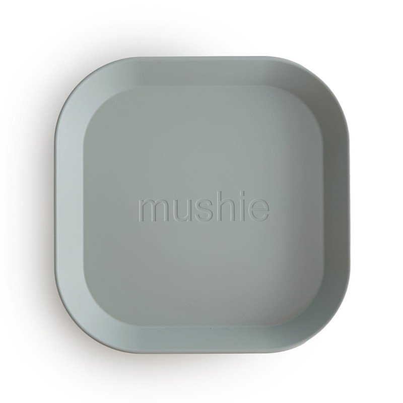 Talerzyki Square Sage 2 szt. Mushie
