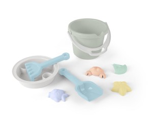 Zestaw do piasku 8 elem. pastel blue Dantoy