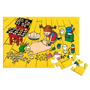 Puzzle Podłogowe Pippi, 24 Szt.
