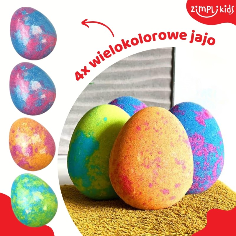 Musujące bomby do kąpieli zmieniające kolor wody Baff Bombz 20 szt. 3+ Zimpli Kids
