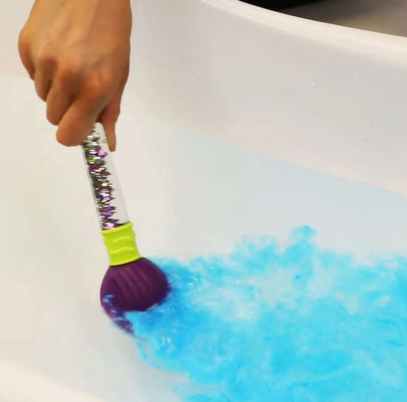 Kule do kąpieli zestaw 4 szt. z pędzlem Baff Bombz Magic Brush 3+ Zimpli Kids