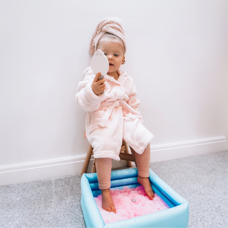 Domowe spa dla stóp z miską, przybornikiem i galaretką Gelli Spa 5+ Zimpli Kids