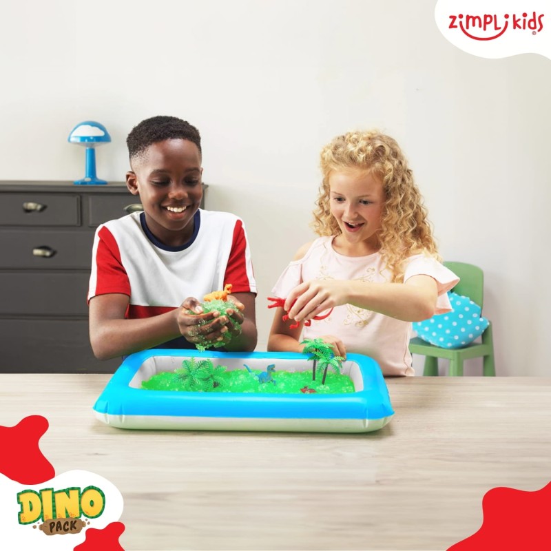 Zestaw do tworzenia gelli z figurkami i tacą Gelli Worlds Dino Pack 3+ Zimpli Kids