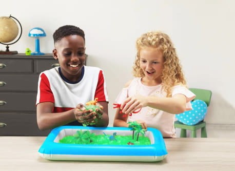 Zestaw do tworzenia gelli z figurkami i tacą Gelli Worlds Dino Pack 3+ Zimpli Kids
