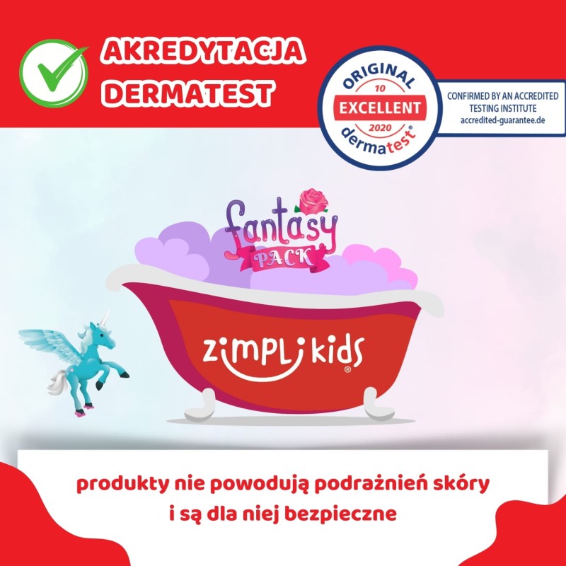 Zestaw do tworzenia gelli z figurkami i tacą Gelli Worlds Fantasy Pack 3+ Zimpli Kids