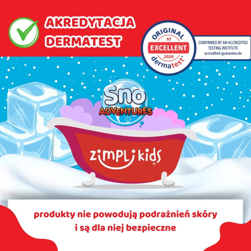 Zestaw do tworzenia śniegu z figurkami i tacą Sno World Arctic Adventure 3+ Zimpli Kids
