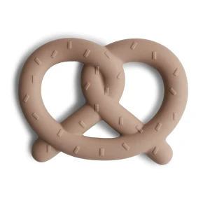 Silikonowy Gryzak Precel Pretzel Natural Mushie