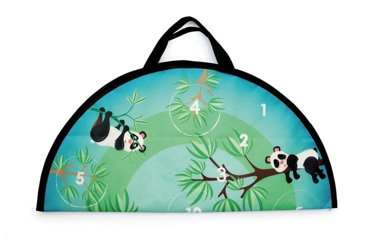 Rzutki magnetyczne z dyskami Panda Scratch