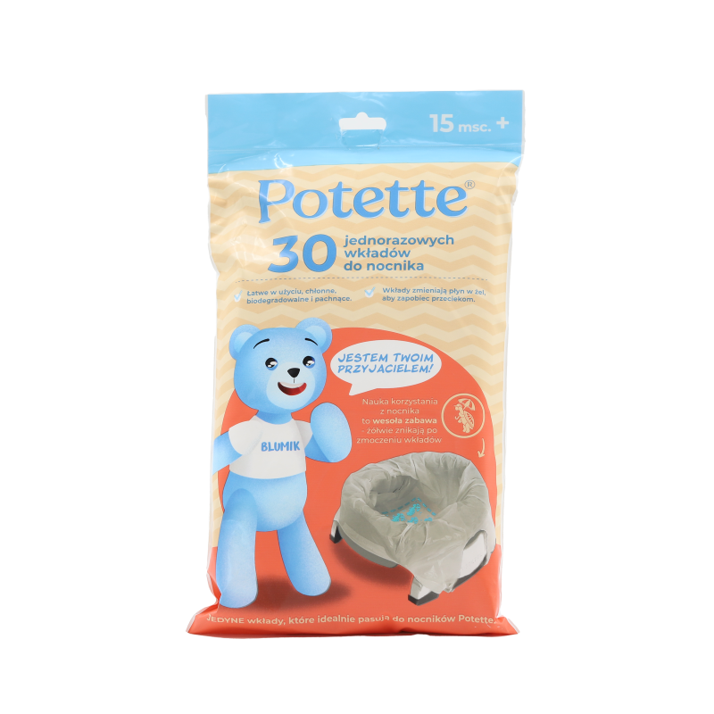 Wkłady jednorazowe do Nocnika 30 szt. Potette Plus