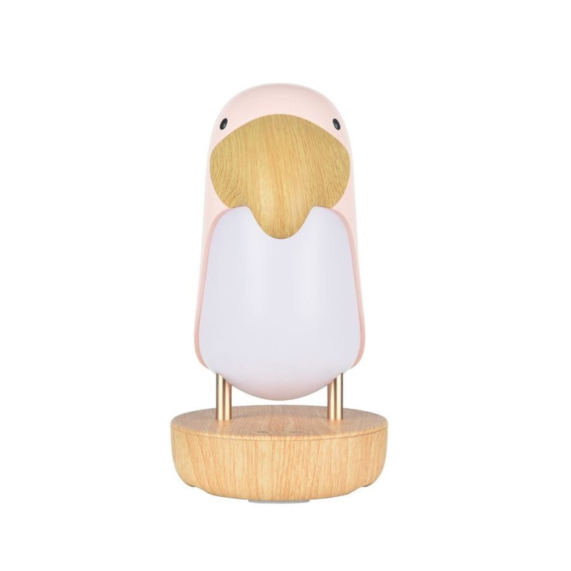 Maskonur Lampka z Głośnikiem Różowa Rabbit & Friends