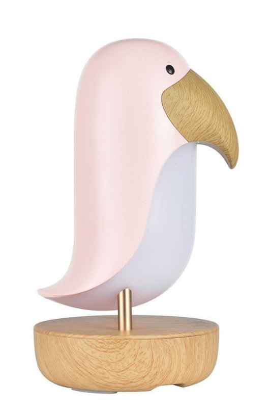 Maskonur Lampka z Głośnikiem Różowa Rabbit & Friends