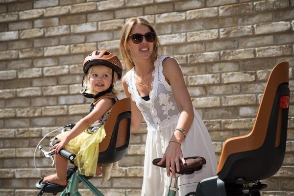 Fotelik rowerowy Bobike ONE maxi E-BD Coffee Brown