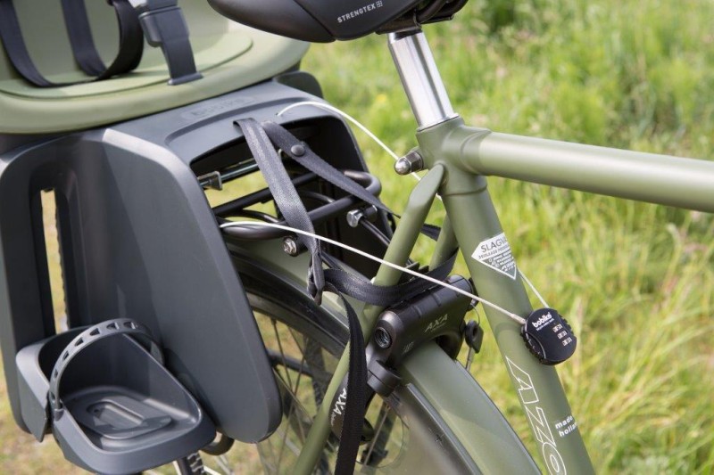 Fotelik rowerowy Bobike ONE maxi E-BD olive green