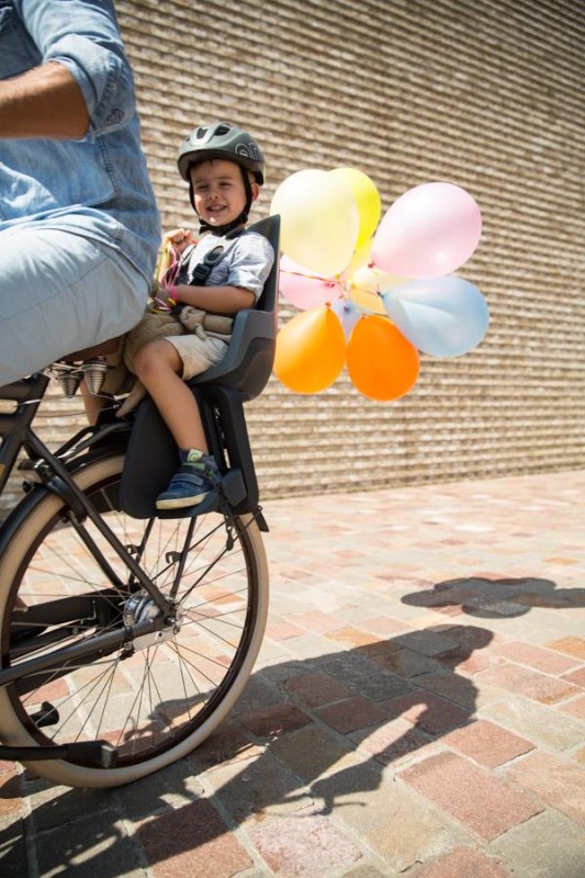 Fotelik rowerowy Bobike ONE maxi E-BD urban black