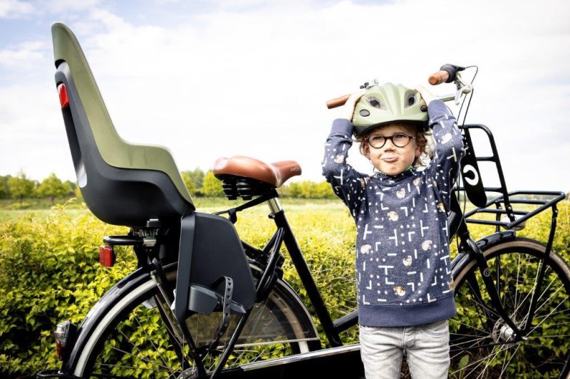 Fotelik rowerowy Bobike ONE maxi E-BD urban black