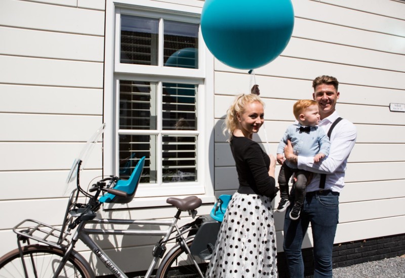Fotelik rowerowy Bobike ONE mini bahama blue