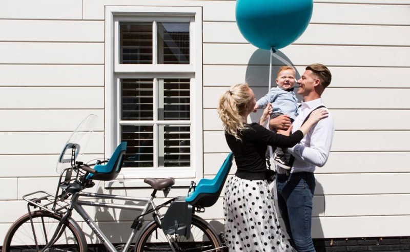 Fotelik rowerowy Bobike ONE mini bahama blue