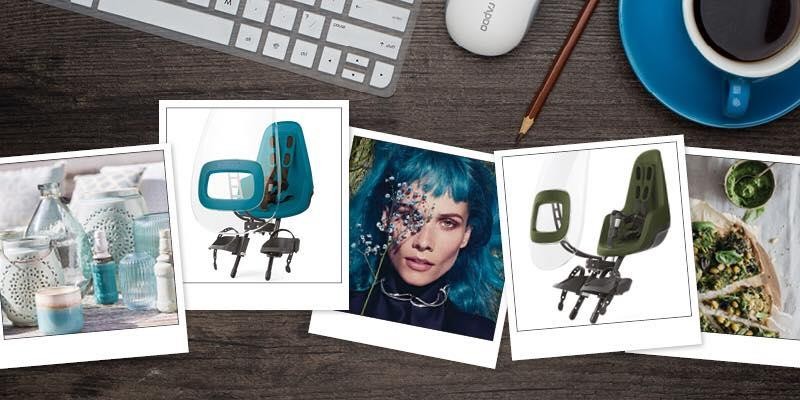 Fotelik rowerowy Bobike ONE mini bahama blue