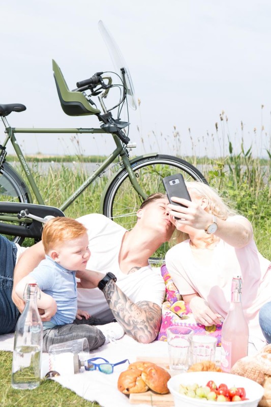 Fotelik rowerowy Bobike ONE mini olive green