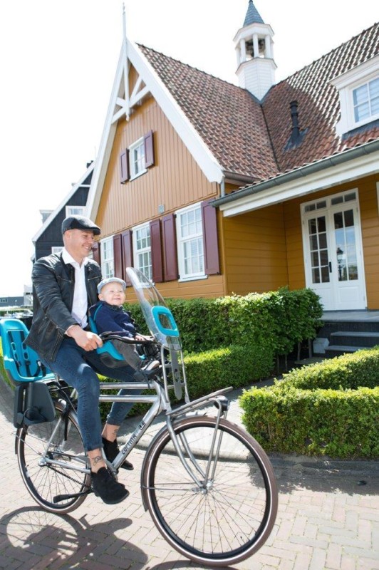 Fotelik rowerowy Bobike ONE mini urban grey