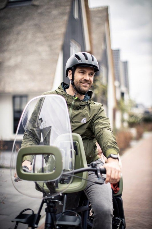 Fotelik rowerowy Bobike ONE mini urban grey