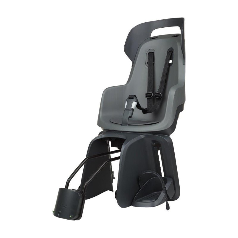 Fotelik rowerowy Bobike GO RS 1P rama Macaron Grey