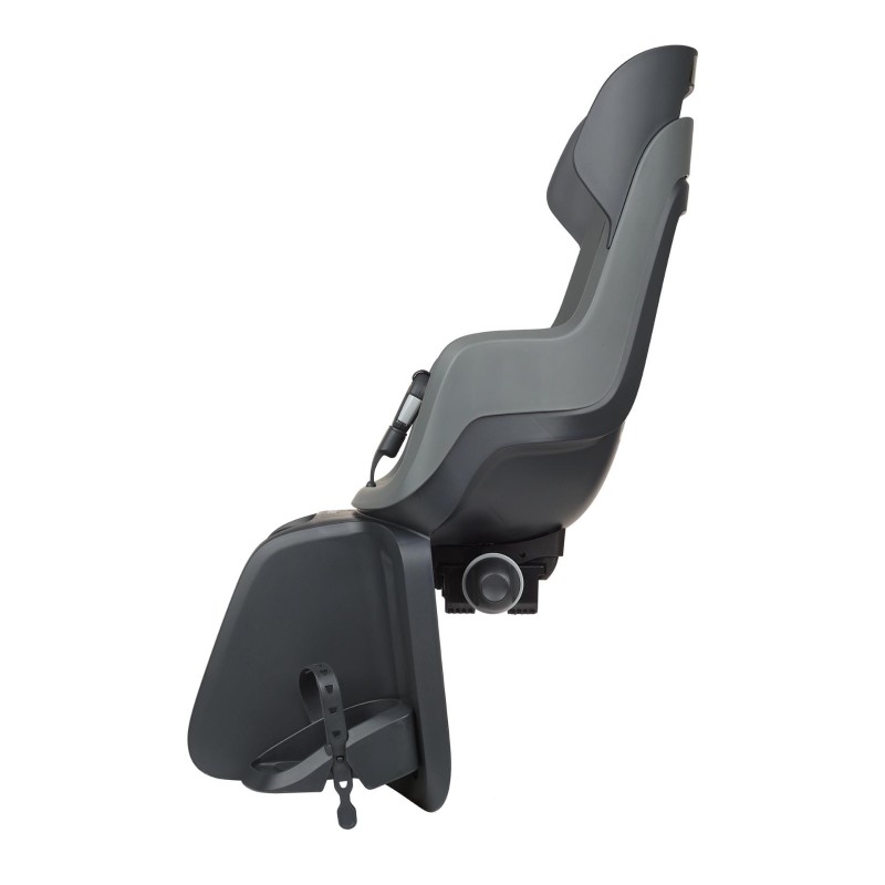 Fotelik rowerowy Bobike GO RS bagażnik Macaron Grey