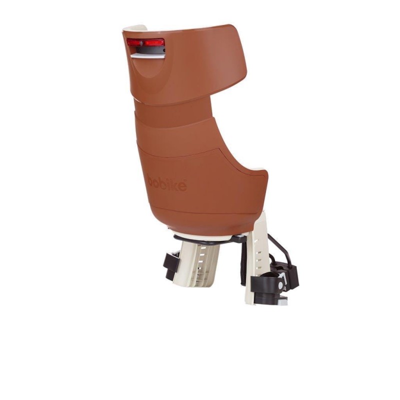 Fotelik rowerowy Exclusive Tour PLUS LED 1P rama cinnamon brown