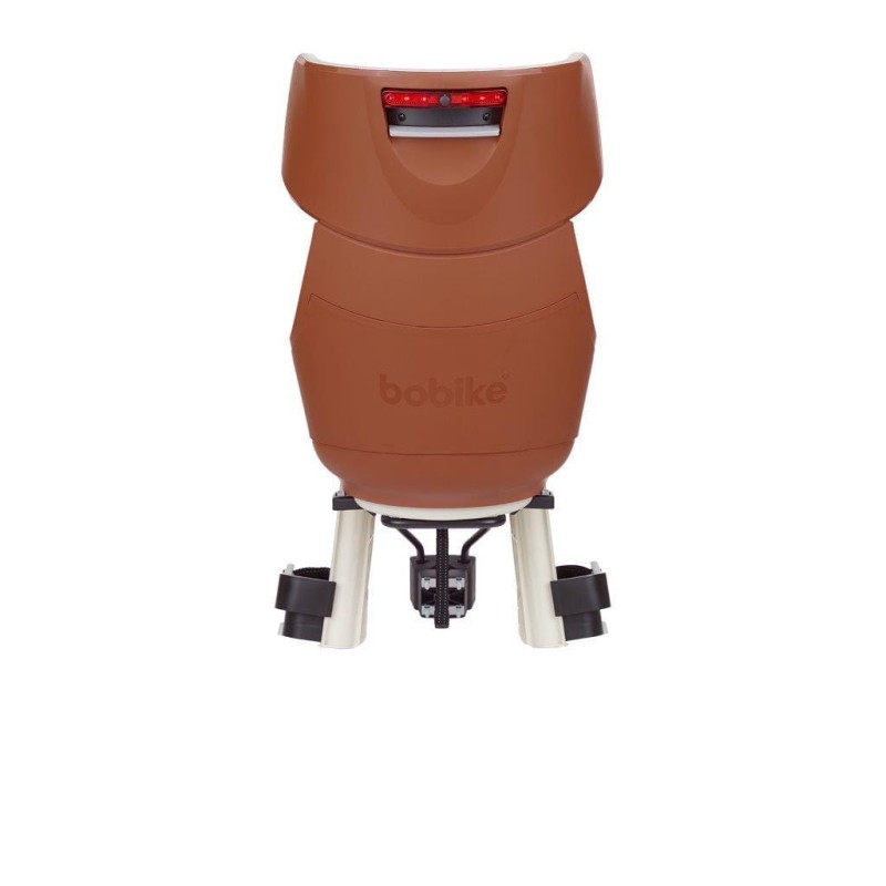 Fotelik rowerowy Exclusive Tour PLUS LED 1P rama cinnamon brown