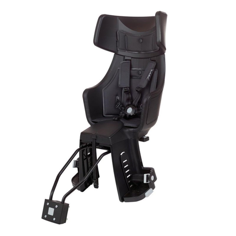 Fotelik rowerowy Exclusive Tour PLUS LED 1P rama urban black