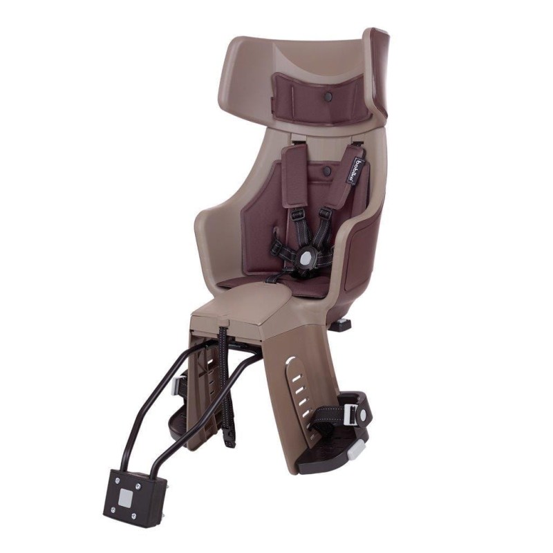 Fotelik rowerowy Exclusive Tour PLUS 1P rama toffee brown