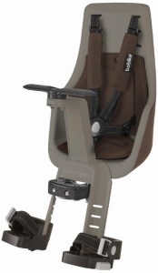 Fotelik rowerowy Exclusive MINI PLUS toffee brown