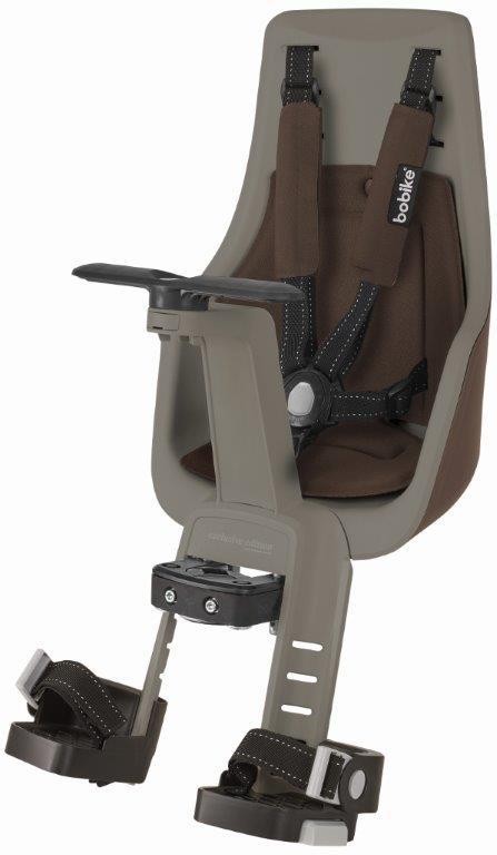 Fotelik rowerowy Exclusive MINI PLUS toffee brown