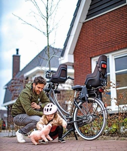 Fotelik rowerowy Bobike ONE maxi 1P-E BD Coffee brown