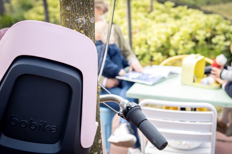 Fotelik rowerowy Bobike GO MINI cotton candy pink