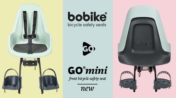 Fotelik rowerowy Bobike GO MINI cotton candy pink
