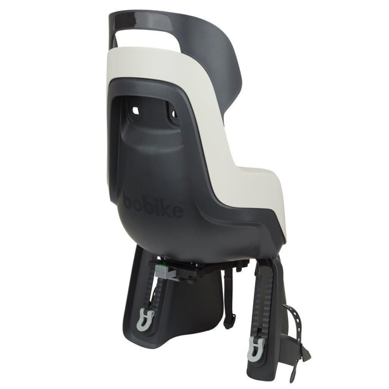 Fotelik rowerowy Bobike GO bagażnik MIK HD Vanilla Cup