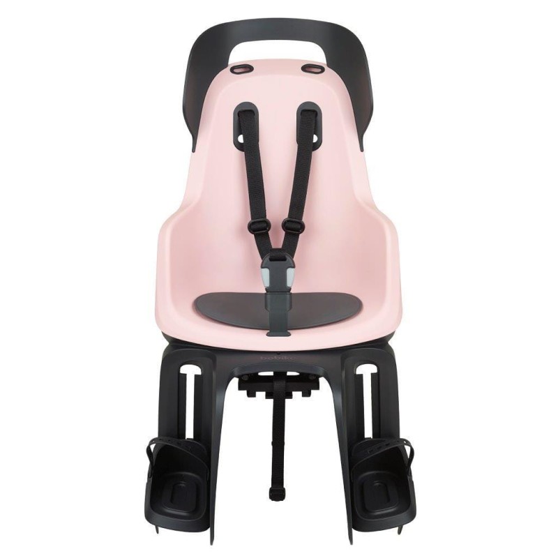 Fotelik rowerowy Bobike GO bagażnik MIK HD Candy Pink
