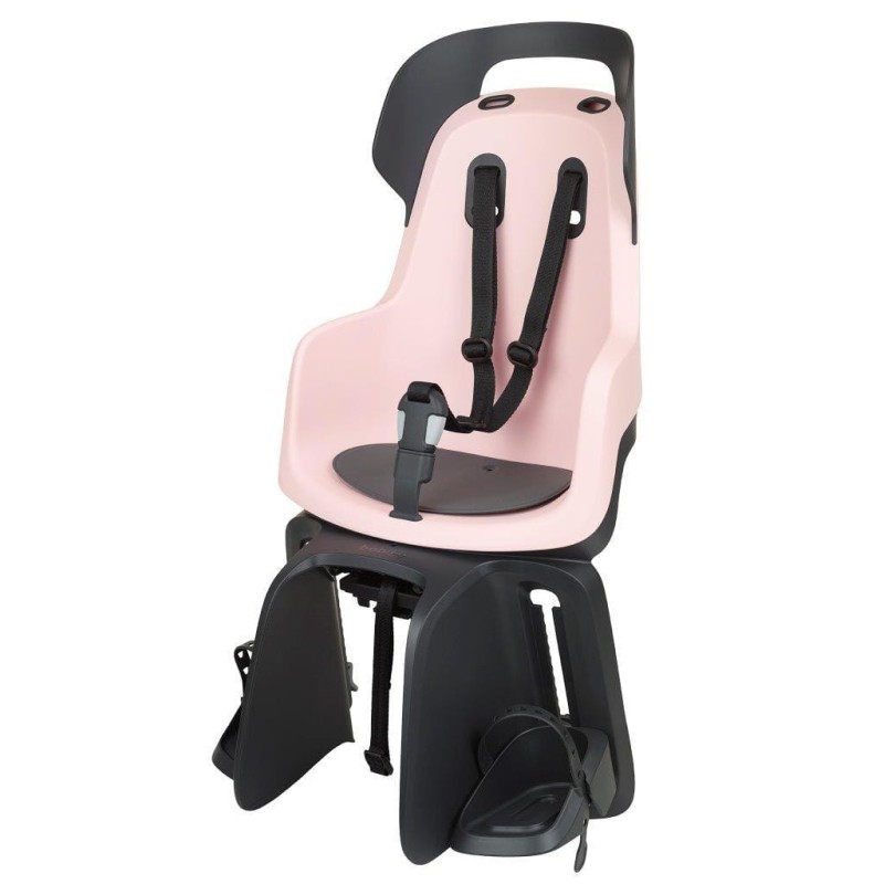 Fotelik rowerowy Bobike GO bagażnik MIK HD Candy Pink