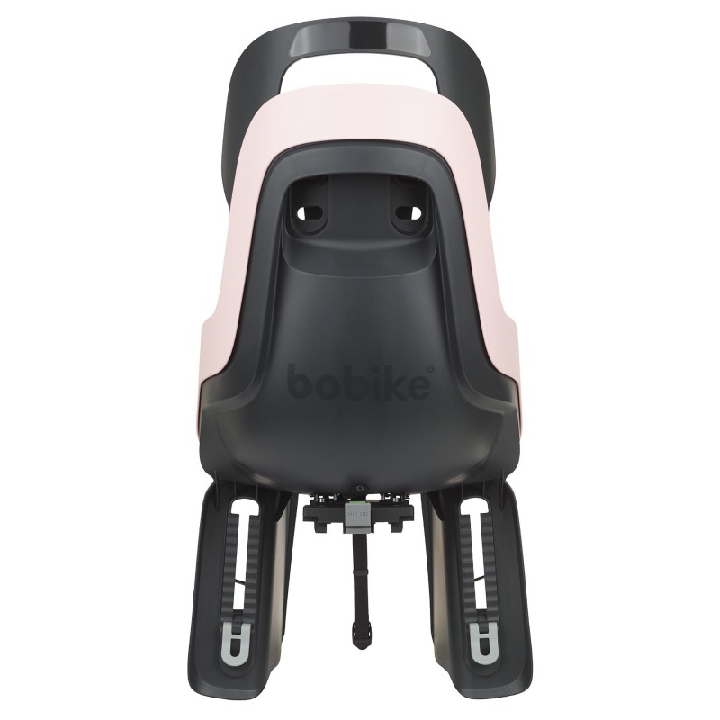 Fotelik rowerowy Bobike GO bagażnik MIK HD Candy Pink