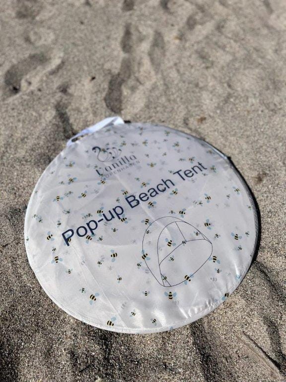 Namiot plażowy Pop-Up Tent Honeybee UV50+ Vanilla Copenhagen