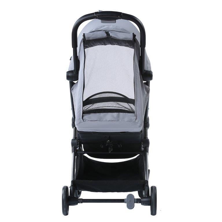 Wózek spacerowy Beeyu Autofolding grey Titanium Baby
