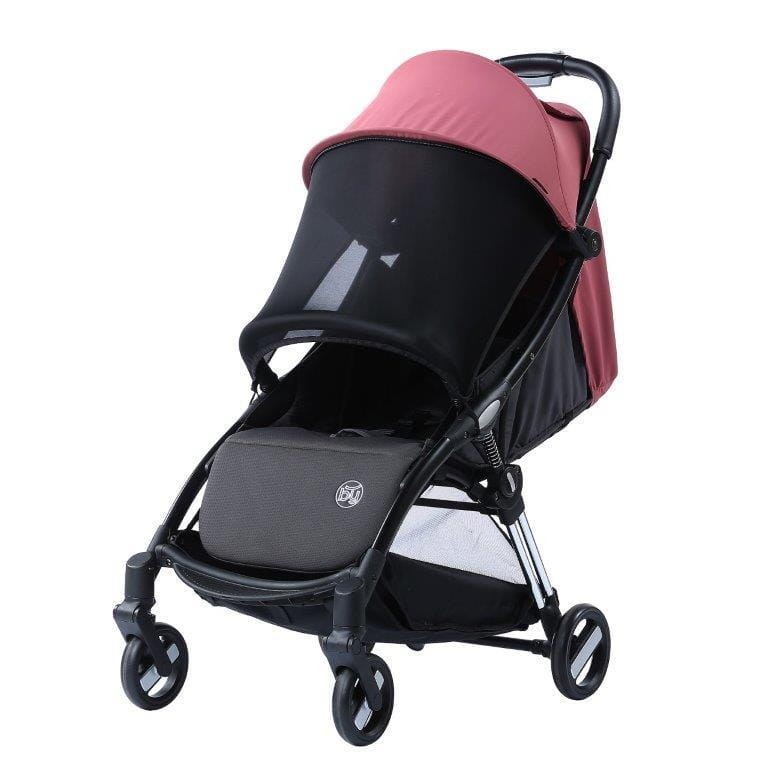 Wózek spacerowy Beeyu Autofolding pink Titanium Baby