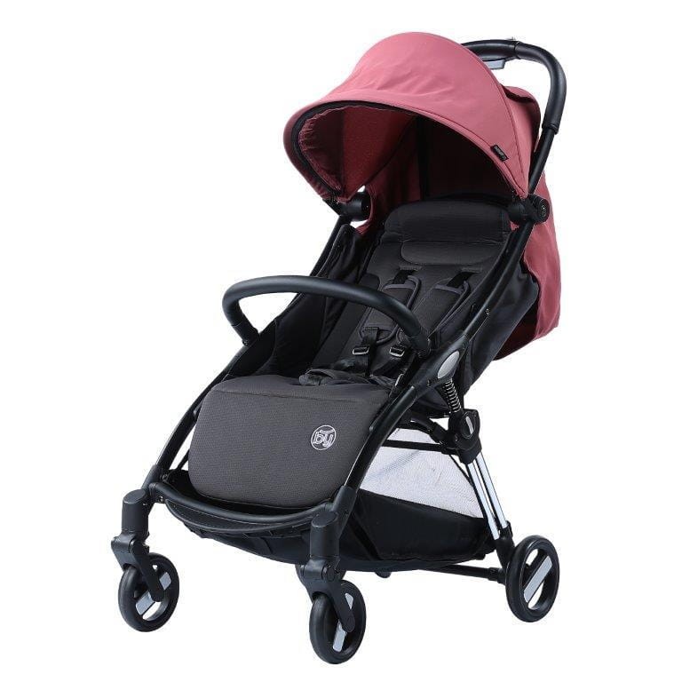 Wózek spacerowy Beeyu Autofolding pink Titanium Baby