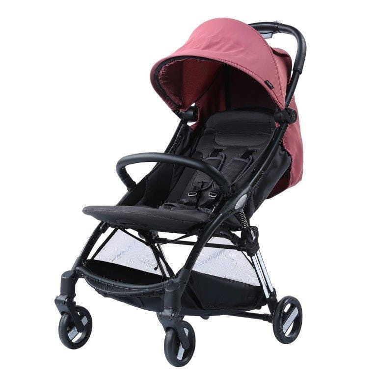 Wózek spacerowy Beeyu Autofolding pink Titanium Baby