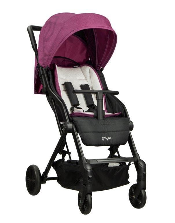 Wózek dziecięcy CABI S HyBrid Bubblegum pink Titanium Baby