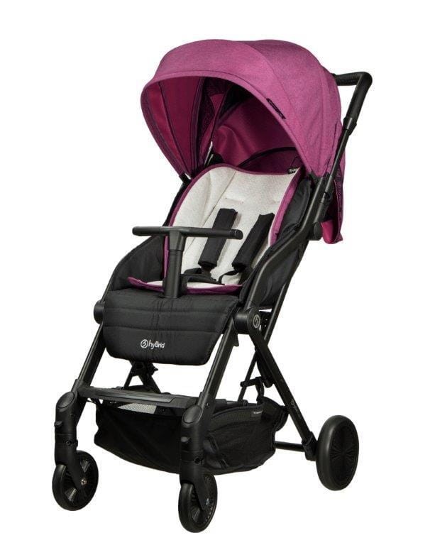 Wózek dziecięcy CABI S HyBrid Bubblegum pink Titanium Baby